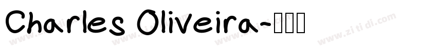Charles Oliveira字体转换
